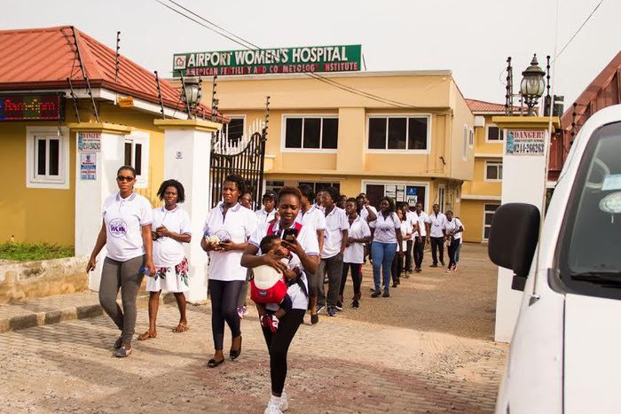 Airport Women Hospital hosts first life walk charity to save pregnant women