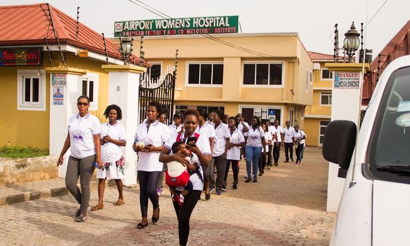 Airport Women Hospital hosts first life walk charity to save pregnant women