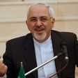 Iran's Foreign Minister Mohammed Javad Zarif speaks during a press conference in Muscat