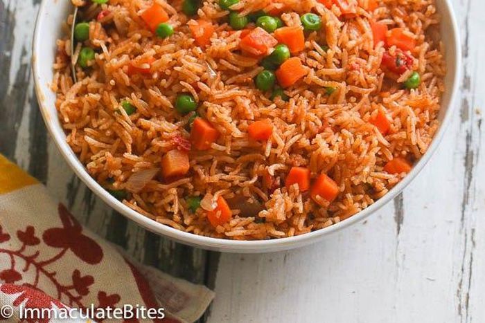 Oven baked Jollof (africanbites)