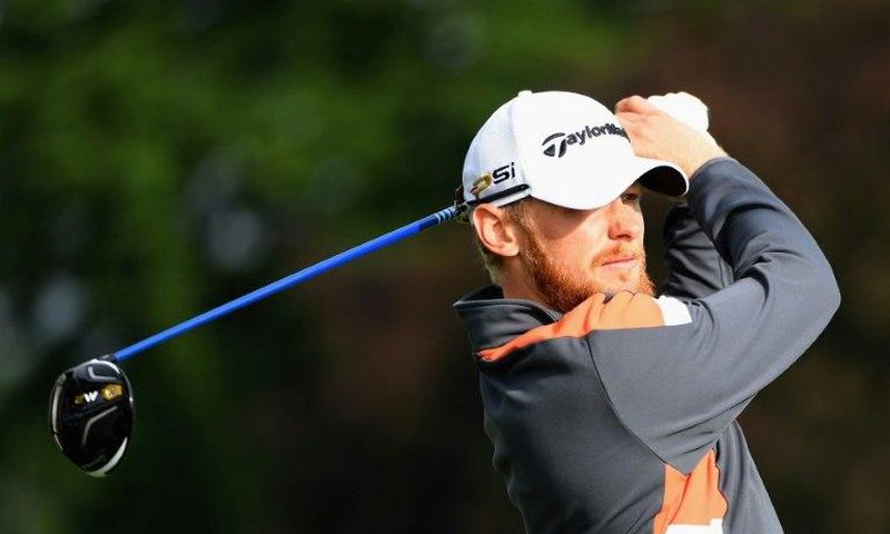 Sebastian Soderberg of Sweden made the early running with birdies on the second, fourth, sixth and eighth before an eagle on the ninth helped him turn in 30