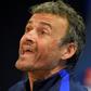 Barcelona coach Luis Enrique gives a press conference on the eve of the Champions League clash with Paris Saint-Germain