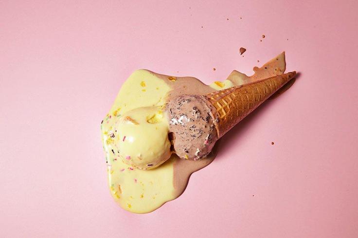 Ice cream cone.