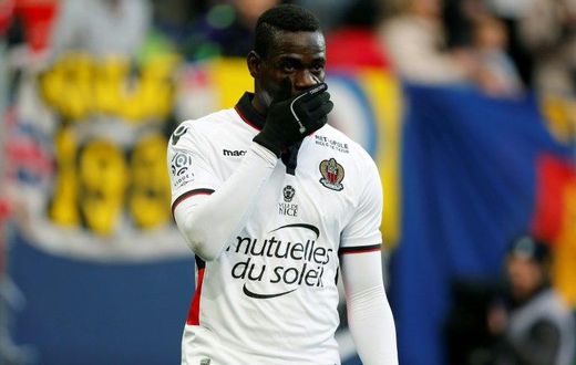Nice's forward Mario Balotelli, pictured on November 6, 2016, has scored seven goals in nine games this season