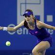 Agnieszka Radwanska of Poland disposed of Romania's Sorana Cirstea 6-0, 6-3 in an hour and 18 minutes