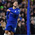 Chelsea's Eden Hazard showed his frustration in their goalless draw against Southampton