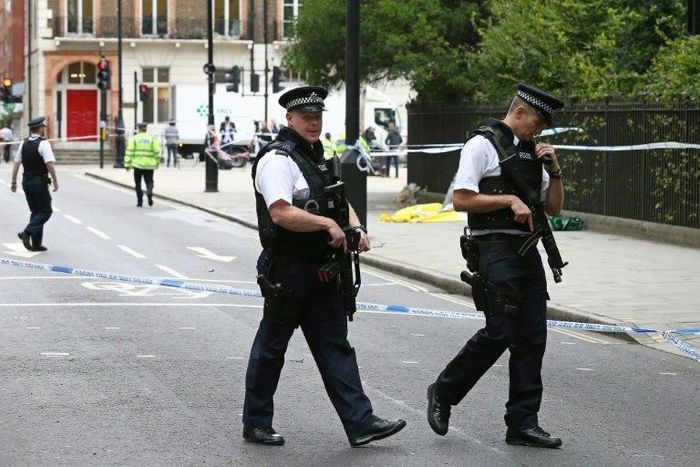 Boxer Michael Watson and his carer were both taken to the hospital after London police found they had fallen victim to an apparent 'acid attack'