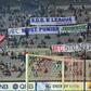 South Korean football fans display banners protesting against Jeonbuk Hyundai Motors' bribing of referees before a match in Seoul in October 2016