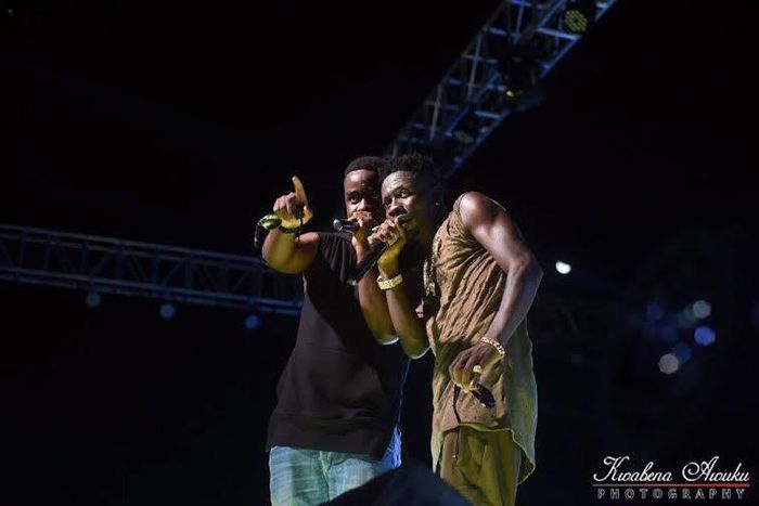 Sarkodie surprises Shatta Wale fans at album launch