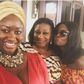Valerie, Edwina, and Gyankroma with first Lady, Rebecca Akufo-Addo