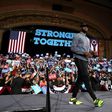 NBA superstar LeBron James, who backed US presidential hopeful Hillary Clinton and attended her campaign rally in Cleveland, Ohio, tries to comfort those dismayed by US President-elect Donald Trump's victory