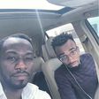 Okyeame Kwame with his blogger, Monte OZ