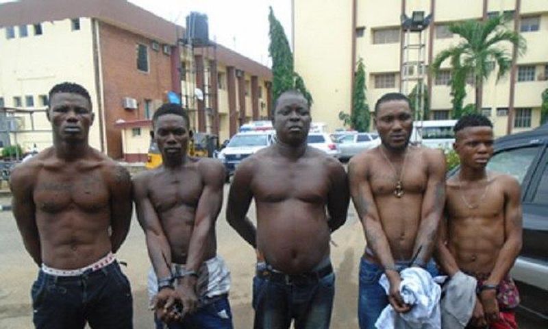 Andrew Awalebi and his gang