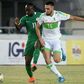 Algeria's midfielder Nabil Bentaleb (R) challenges Nigeria's midfielder Victor Moses during the 2018 FIFA World Cup African zone group B qualifying football match between Nigeria and Algeria at the Akwa Ibom State Stadium in Uyo on November 12, 2016