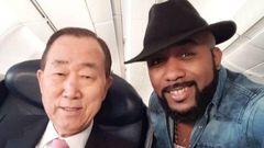 Banky W, Ban Ki Moon