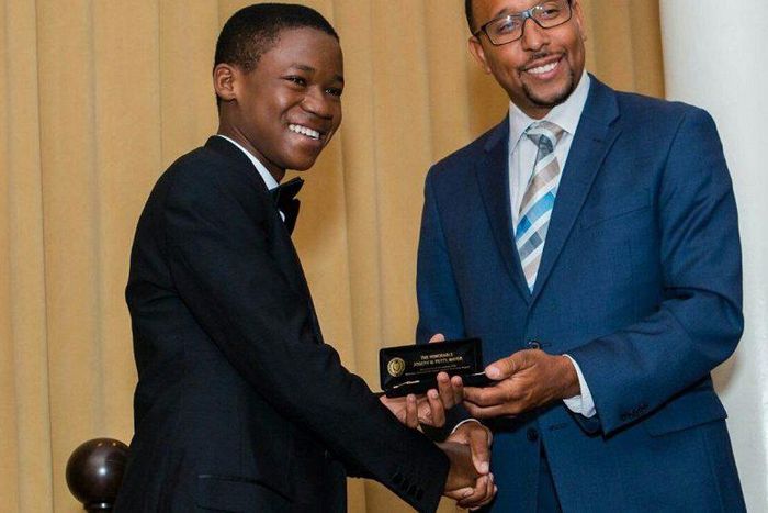 Abraham Attah honoured with the 'Key to the City’ in Massachusetts