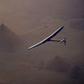 Piloted by Swiss aviator Andre Borschbergm, the aircraft took off from Spain's Seville International Airport at 04:20 GMT on Monday