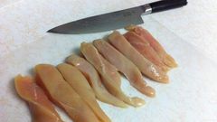 How to slice chicken breast