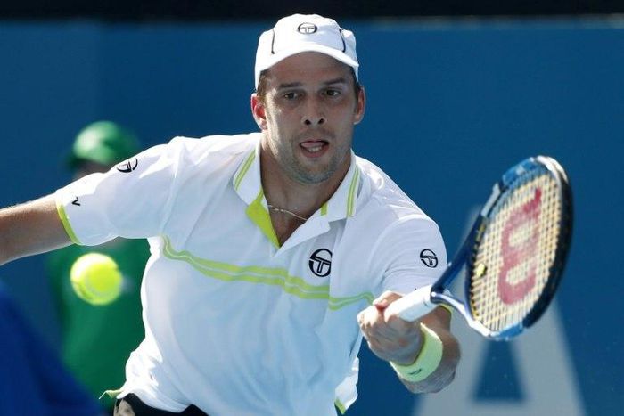 Gilles Muller wins his Sydney International semi-final having failed twice before