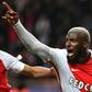 Monaco's midfielder Tiemoue Bakayoko celebrates after scoring a goal during the UEFA Champions League round of 16 football match against Manchester City March 15, 2017