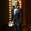 Lin-Manuel Miranda accepts the award for best original score for "Hamilton" at the Tony Awards at the Beacon Theatre on June 12, 2016, in New York City.