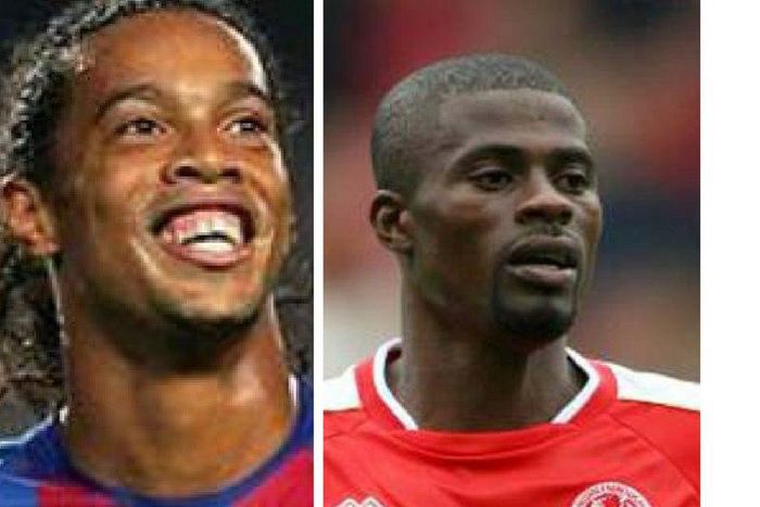 Ronaldinho and Boateng