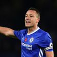 Chelsea's John Terry in action during a Premier League match against Everton at Stamford Bridge on November 5, 2016