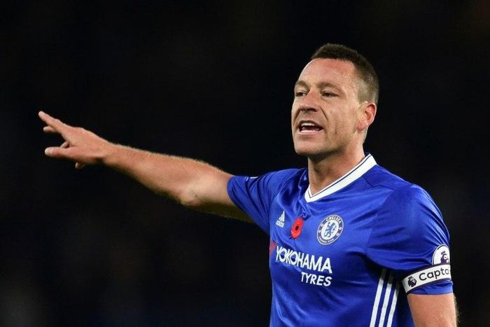 Chelsea's John Terry in action during a Premier League match against Everton at Stamford Bridge on November 5, 2016