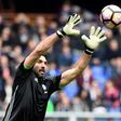 Juventus' Italian goalkeeper Gianluigi Buffon made his professional debut in 1995 as a 17-year-old in goal for Parma and has gone on to become a football icon at home and abroad