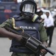 Masked Nigerian Police officer