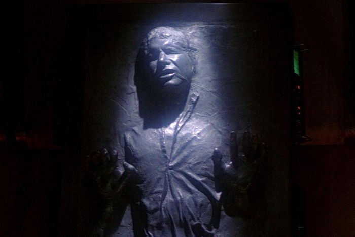 Hans Solo preserved in Star Wars