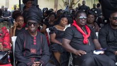 Obour's mother's one-week anniversary