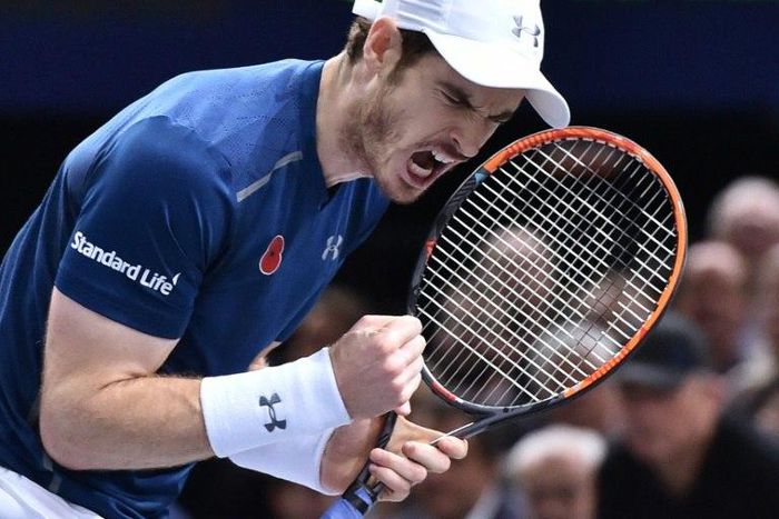 Britain's Andy Murray is the new world number one