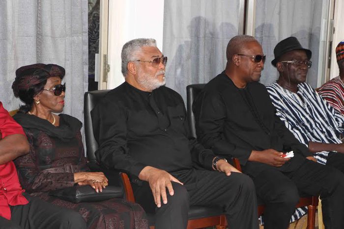 Former first family console Mahama following death of mother