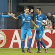 Zenit, the Russian Premier League's only unbeaten side, sit second, level on points with Spartak Moscow