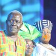 Veteran actor, Paa George in kente