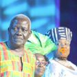 Veteran actor, Paa George in kente