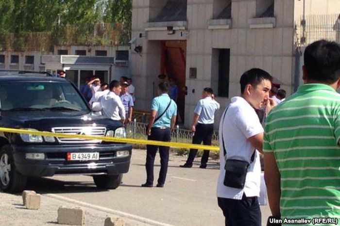 Car explodes at Chinese embassy in Kyrgyzstan in suspected suicide bombing