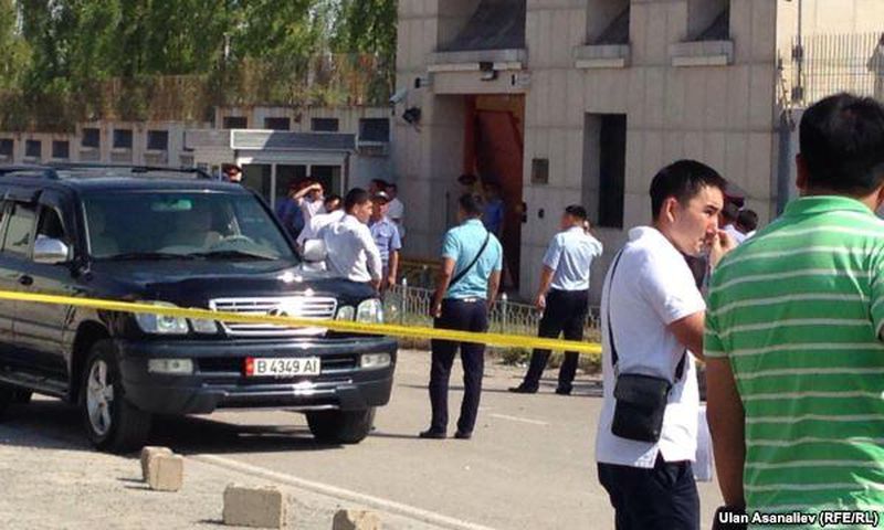 Car explodes at Chinese embassy in Kyrgyzstan in suspected suicide bombing
