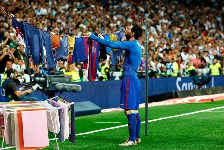 Lionel Messi celebration meme