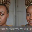 Deola Adebiyi shows how to perfect a natural/glowy work makeup look