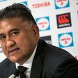Japan's rugby union national team head coach Jamie Joseph speaks during a press conference in Tokyo, on January 19, 2017