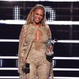 Beyonce accepts an award onstage during the 2016 MTV Music Video Awards at Madison Square Gareden on Aug. 28, 2016 in New York City. 