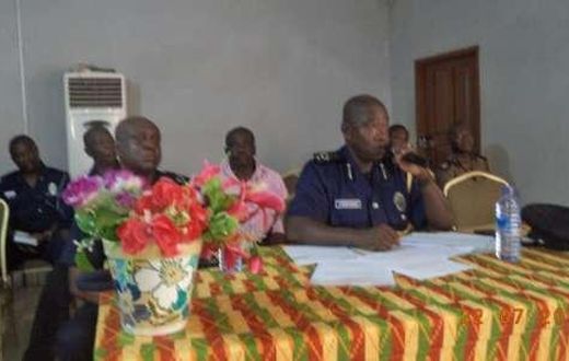 DCOP Ken Yeboah at the Northern Region Security Taskforce Meeting