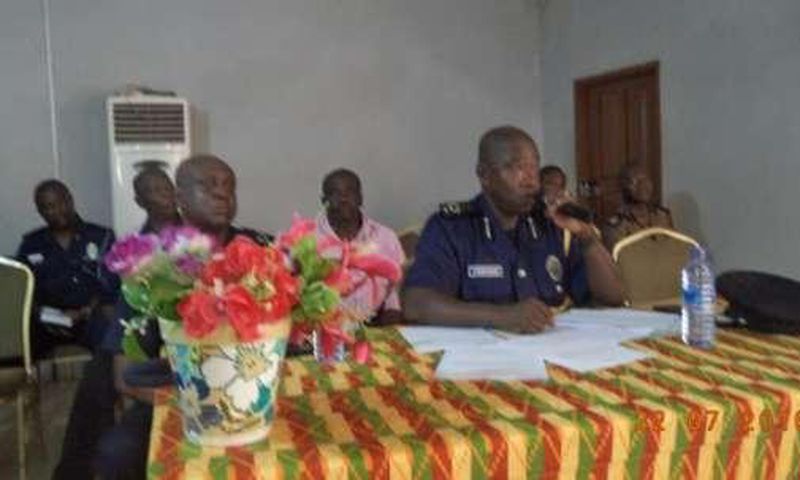 DCOP Ken Yeboah at the Northern Region Security Taskforce Meeting