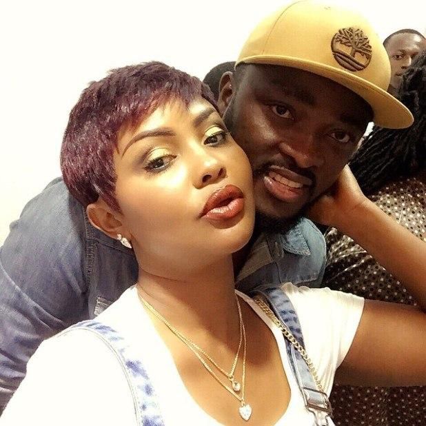 Nana Ama McBrown and Maxwell Mensah
