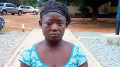 Akua Oparebea, the suspect