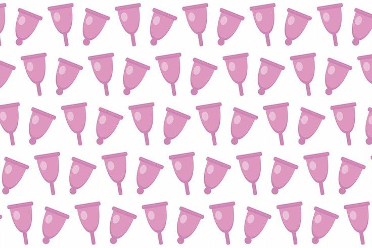 Use of menstrual cup during sex.