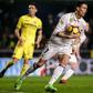 Real Madrid's forward Cristiano Ronaldo runs with the ball after scoring a goal on February 26, 2017