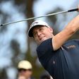 Alex Noren of Sweden tees off during the World Cup of Golf on the Kingston Heath course in Melbourne, in November 2016
